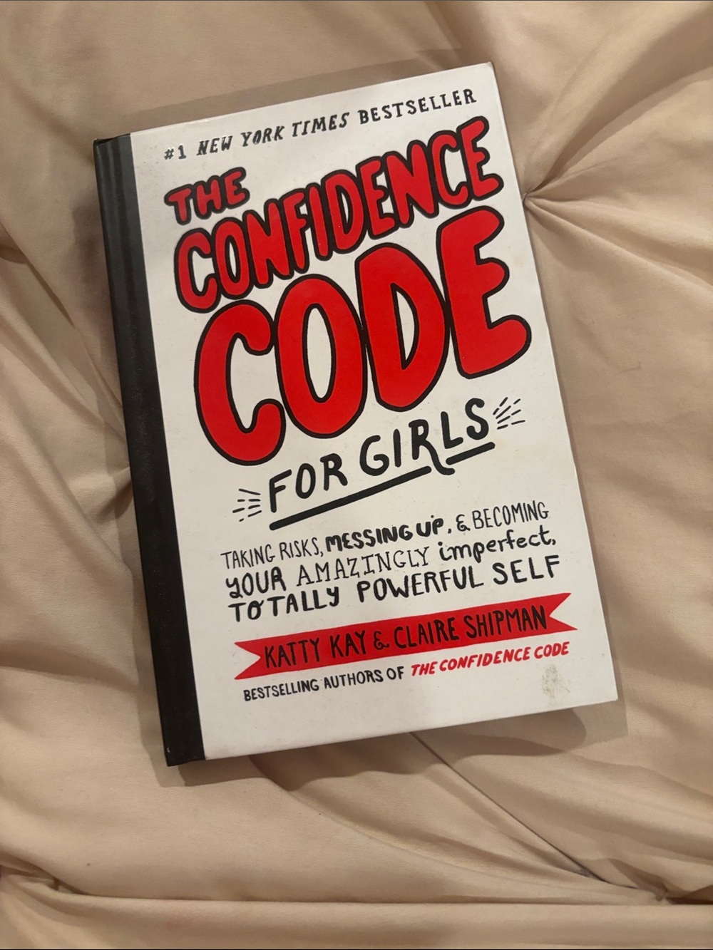 The Confidence Code for Girls - White and Red Inspirational Book